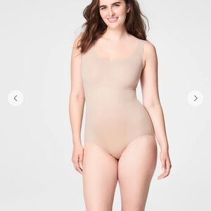SPANX Beige Shapewear Bodysuit